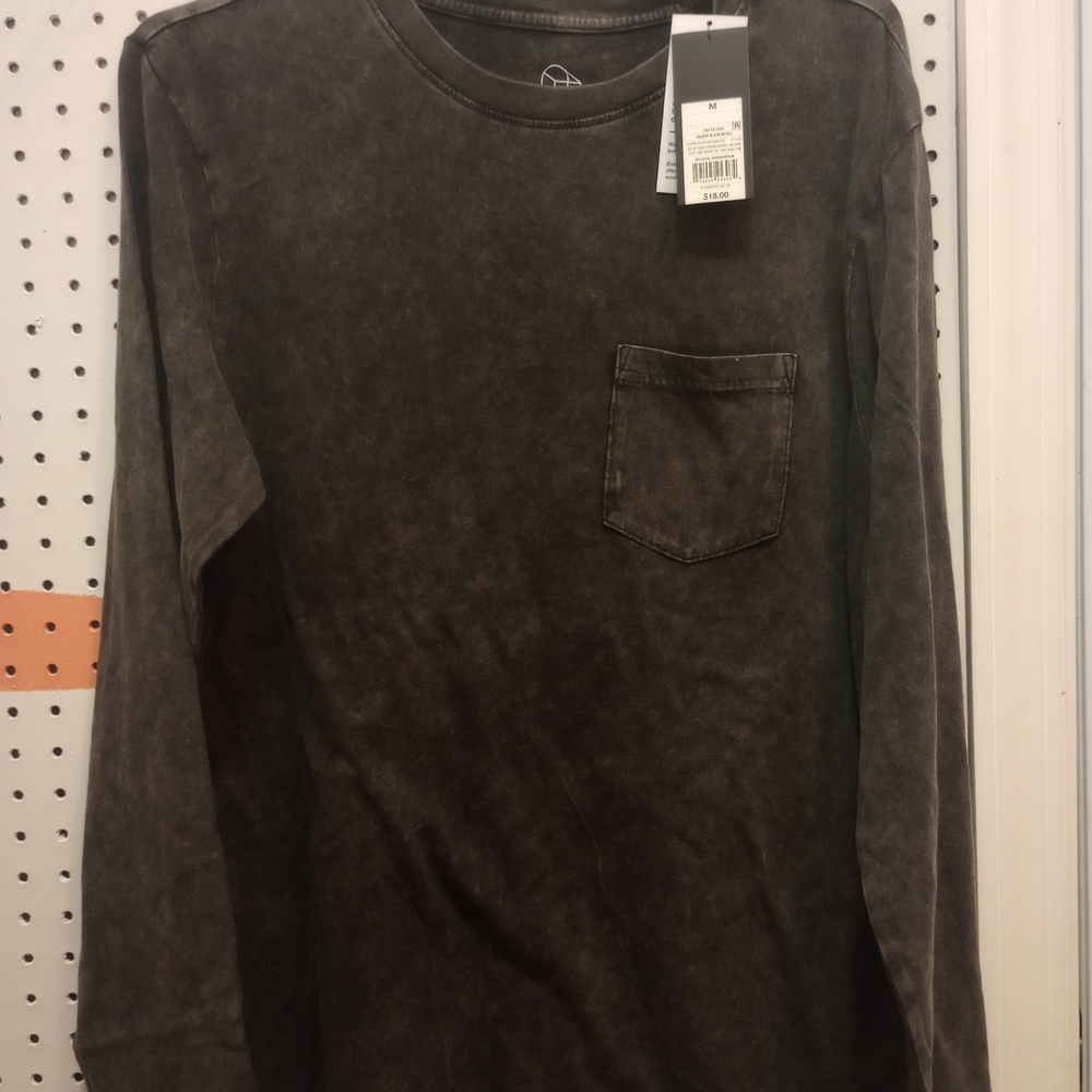 Original Use Long Sleeve Shirt - Dark Brown